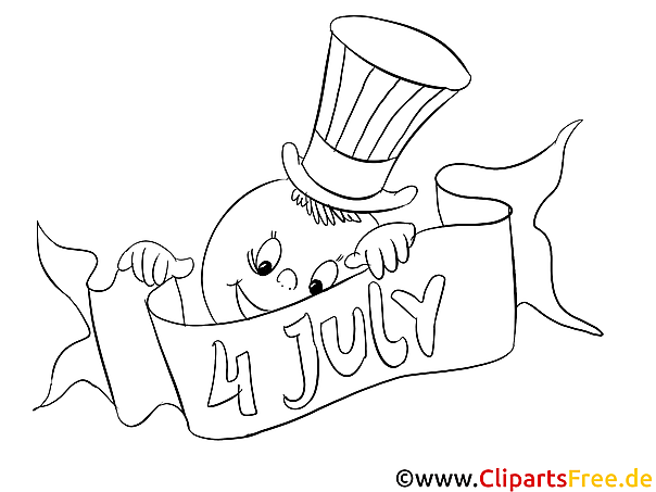4th of July coloring pages 4th of July coloring pages