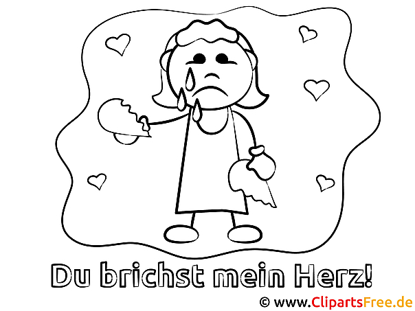 Du brichst mein Herz Bild zum Ausmalen Du brichst mein Herz Bild zum Ausmalen