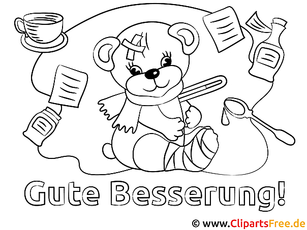 Gute Besserung Ausmalbilder Vorlagen zum Ausmalen Gute Besserung Ausmalbilder Vorlagen zum Ausmalen