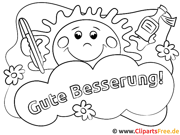 Sonne Gute Besserung gratis Bilder zum Ausmalen Sonne Gute Besserung gratis Bilder zum Ausmalen