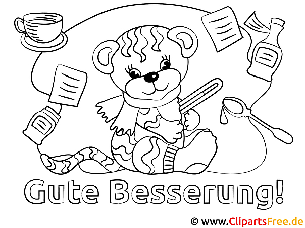 Gute Besserung Malvorlagen Kostenlos Coloring And Malvorlagan