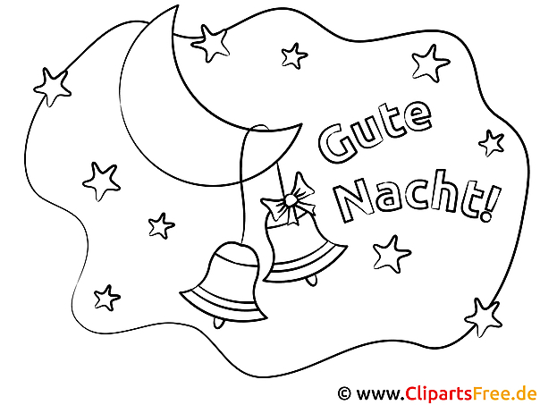 Glocken auf dem Mond Gute Nacht gratis Bilder zum Ausmalen Glocken auf dem Mond Gute Nacht gratis Bilder zum Ausmalen