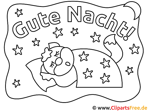 Traum Gute Nacht Ausmalbilder kostenlos Traum Gute Nacht Ausmalbilder kostenlos