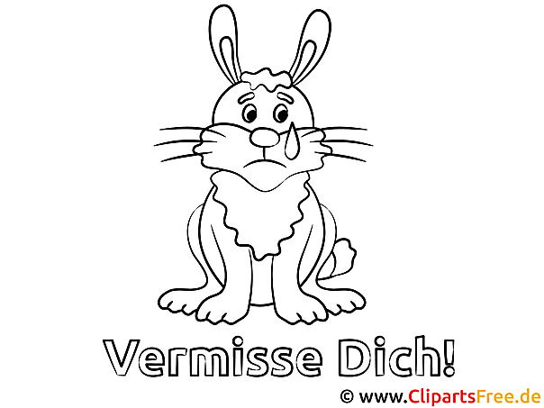 Hase Vermisse dich Bilder zum Ausmalen Hase Vermisse dich Bilder zum Ausmalen