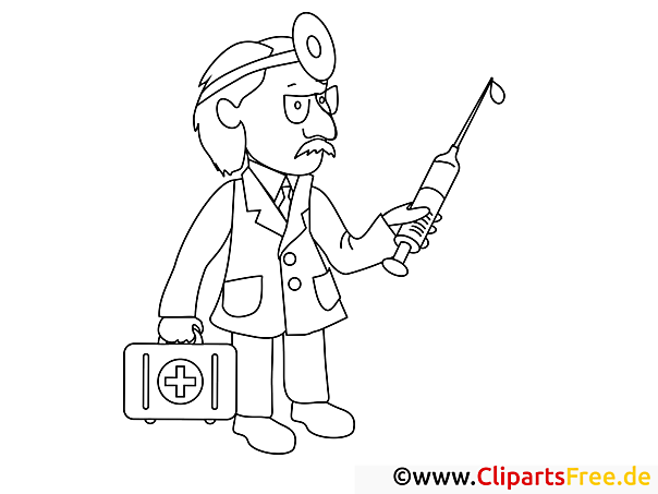 Doktor Bild zum Malen Doktor Bild zum Malen