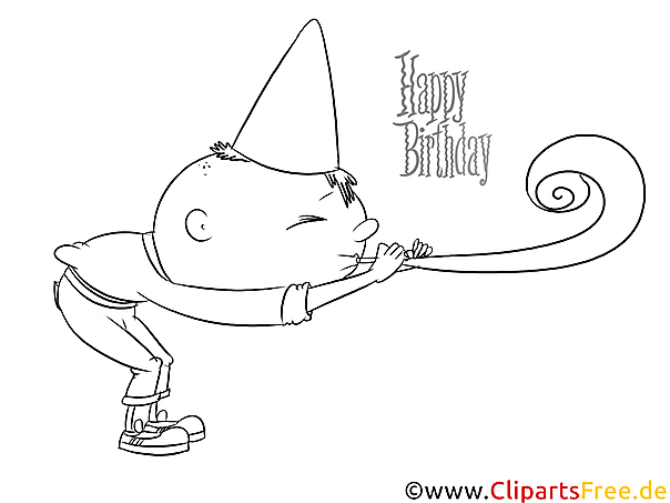 Children Birthday Coloring Sheet free Children Birthday Coloring Sheet free