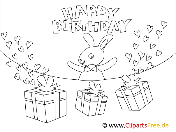 Happy Birthday kolorowanki urodziny Happy Birthday kolorowanki urodziny