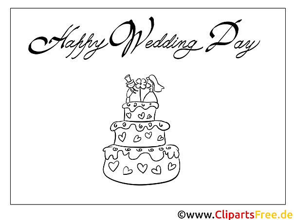 Figurine Brautpaar Torte Malvorlagen-Glückwünsche zur Hochzeit Figurine Brautpaar Torte Malvorlagen-Glückwünsche zur Hochzeit