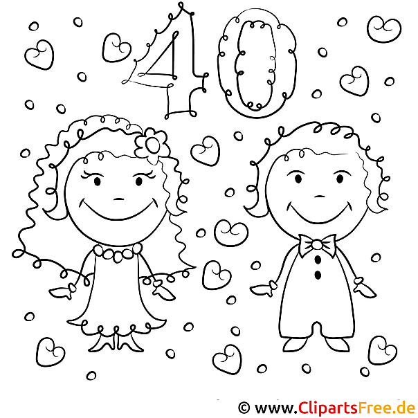 Frau und Mann Ausmalbild Frau und Mann Ausmalbild