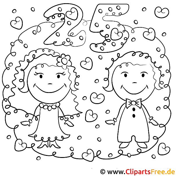 Hochzeit 25 Malvorlage zum Malen Hochzeit 25 Malvorlage zum Malen