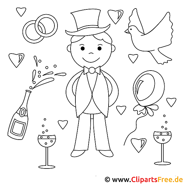 Hochzeit Ausmalbilder Hochzeit Ausmalbilder