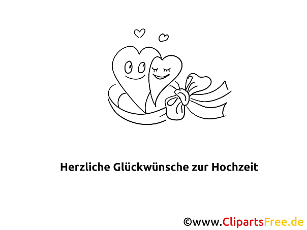 Hochzeitsglückwünsche Malbild, Vorlage, Ausmalen Hochzeitsglückwünsche Malbild, Vorlage, Ausmalen