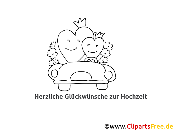 Just Married Ausmalbild Just Married Ausmalbild