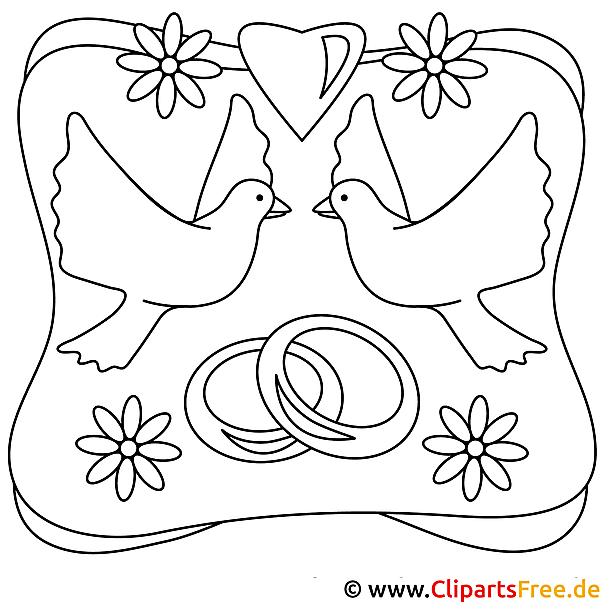 Malvorlage Tauben Hochzeit Malvorlage Tauben Hochzeit