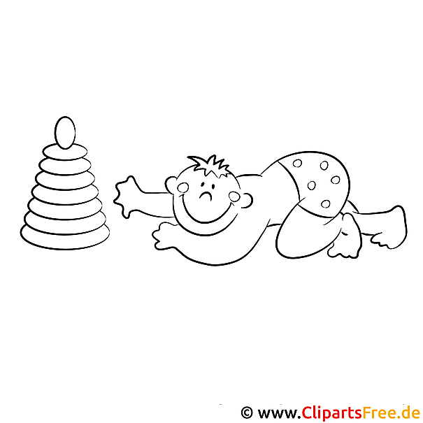 Baby Ausmalbild Baby Ausmalbild
