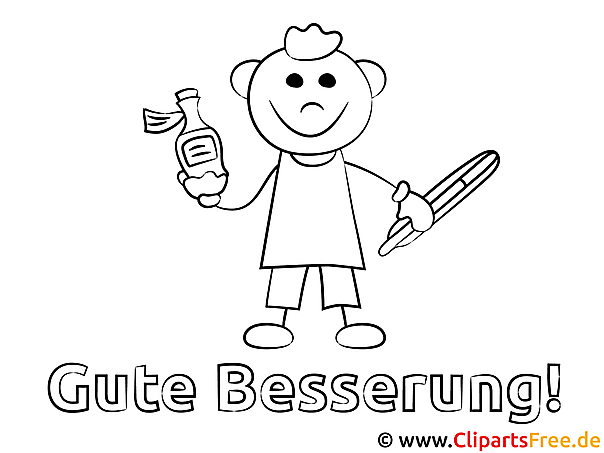 Ausmahlbilder Gute Besserung Ausmahlbilder Gute Besserung