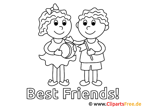 Beste Freunde Malvorlagen Beste Freunde Malvorlagen
