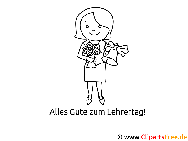 Lehrertag Bild zum Ausmalen Lehrertag Bild zum Ausmalen
