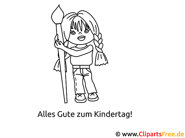 Malvorlage für Kinder - Schule und Familie Malvorlage für Kinder - Schule und Familie