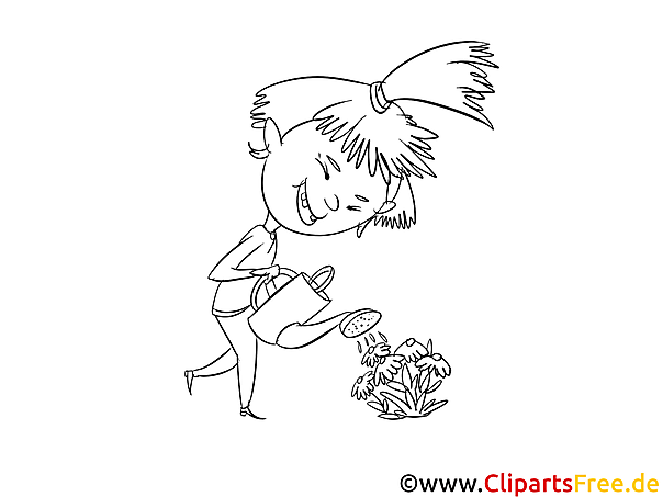 Girl Coloring Picture - Free online Coloring Pictures for Children Girl Coloring Picture - Free online Coloring Pictures for Children