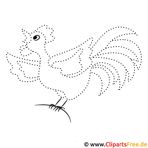 Huhn Gratis Zahlenbilder zum Ausdrucken Huhn Gratis Zahlenbilder zum Ausdrucken