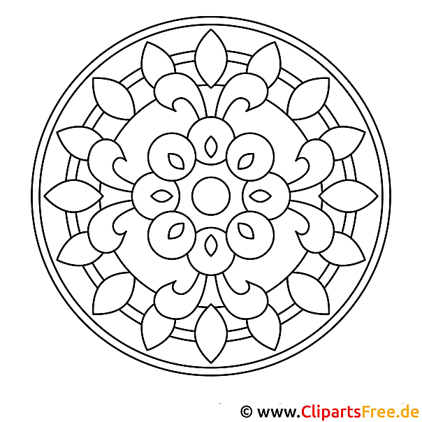 Mandala Vorlage zum Ausmalen Mandala Vorlage zum Ausmalen