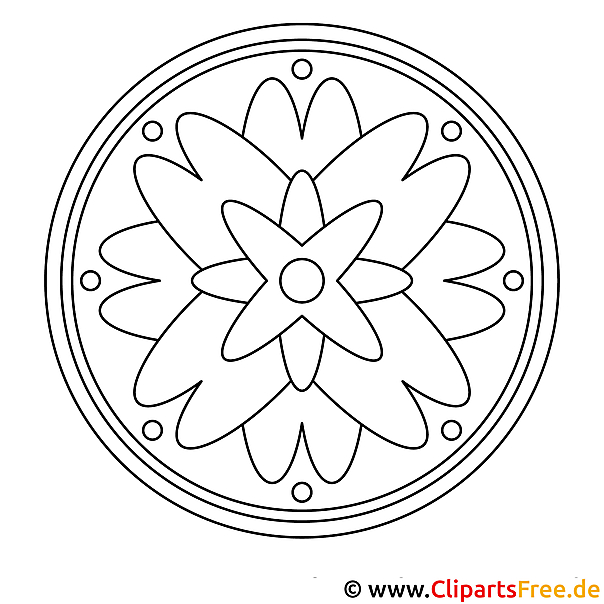 Mandala zu Weihnachten Mandala zu Weihnachten