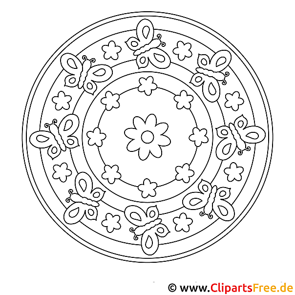 Mandala zum Ausdrucken und Malen Mandala zum Ausdrucken und Malen