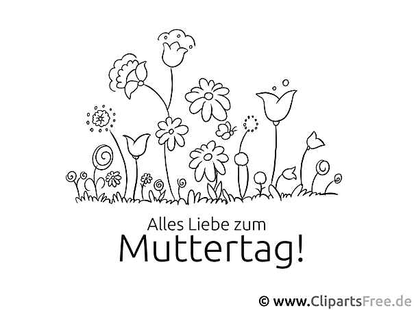 Gratis Malvorlagen Muttertag Coloring And Malvorlagan