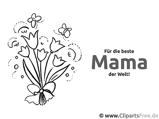 Blumenstrauss für Mama - Glückwunschkarten zum Muttertag selbst basteln Blumenstrauss für Mama - Glückwunschkarten zum Muttertag selbst basteln