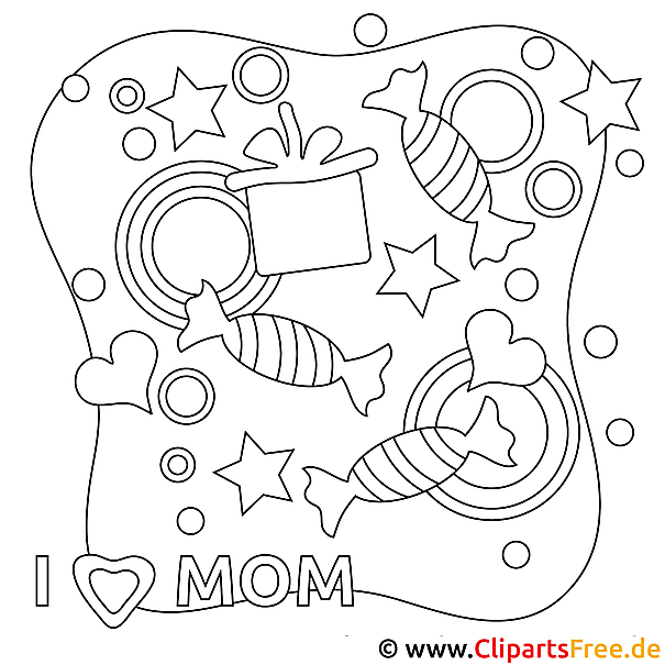 Muttertag Geschenk - downloaden, ausdrucken, ausmalen, schenken Muttertag Geschenk - downloaden, ausdrucken, ausmalen, schenken