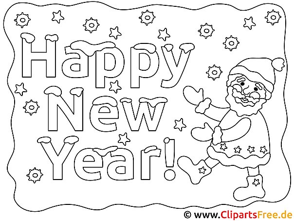 Silvester Malvorlage Silvester Malvorlage