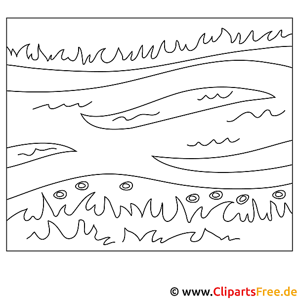 Fluss Bild zum Ausmalen Fluss Bild zum Ausmalen
