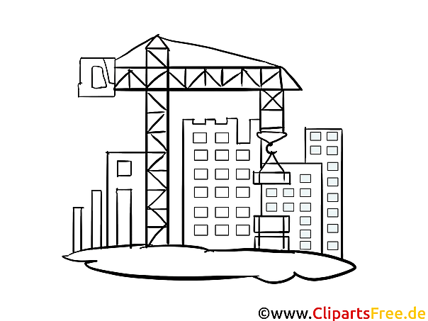 Baustelle Malvorlage, Bild, Grafik zum Ausmalen Baustelle Malvorlage, Bild, Grafik zum Ausmalen