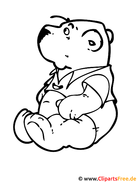 teddybär malvorlage kostenlos