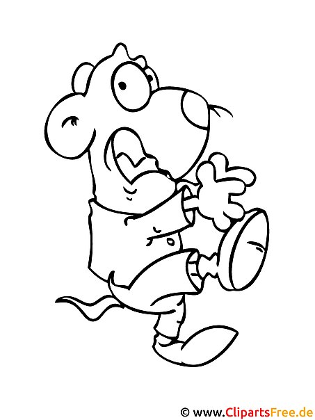 Bild zum Ausmalen Cartoon Maus Bild zum Ausmalen Cartoon Maus