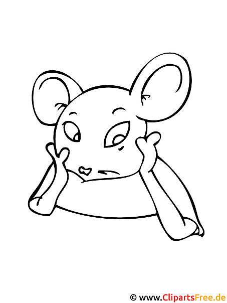 Maus Ausmalbild Tiere Maus Ausmalbild Tiere
