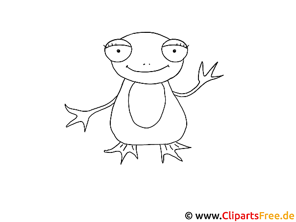 Vorlage zum Ausmalen Frosch Vorlage zum Ausmalen Frosch