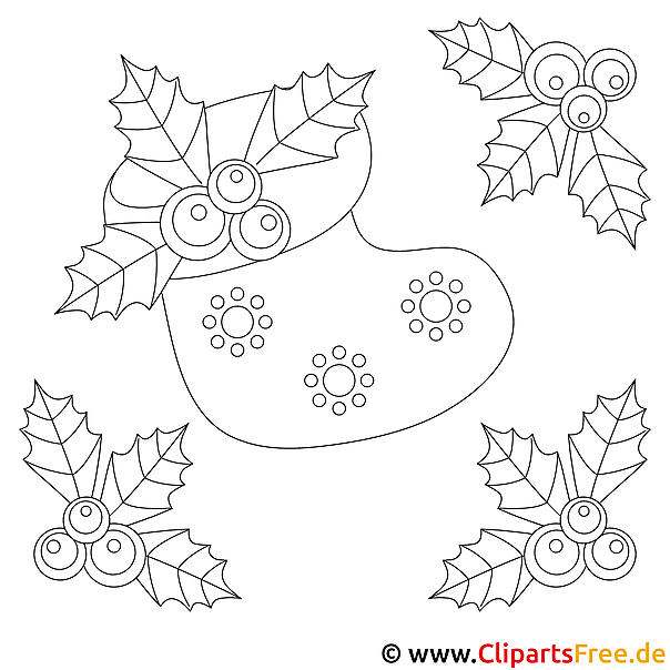 Kostenlose Malvorlage zu Weihnachten Kostenlose Malvorlage zu Weihnachten
