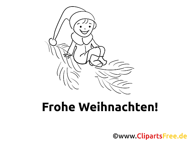 Malvorlage für Kinder zu Weihnachten Malvorlage für Kinder zu Weihnachten