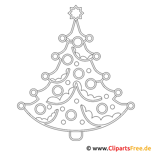Tannenbaum SIlvester und Neujahr Malvorlagen kostenlos Tannenbaum SIlvester und Neujahr Malvorlagen kostenlos