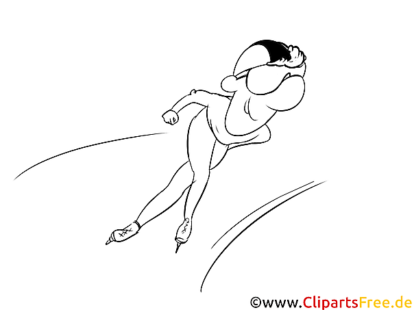 Schlittschuhlaufen - Winter Sport Ausmalbilder Schlittschuhlaufen - Winter Sport Ausmalbilder