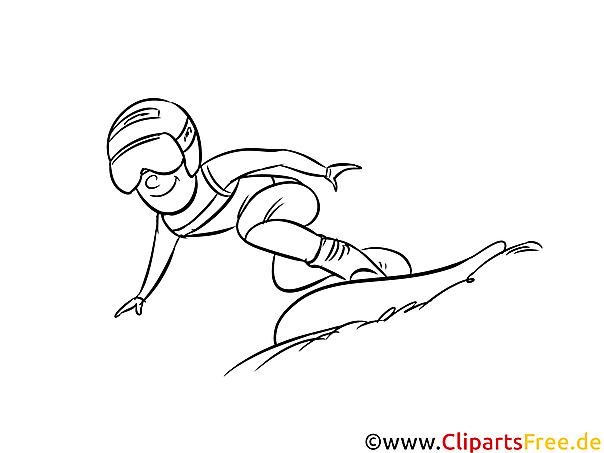 Snowboard, Winter, Sport Bild schwarz-weiß, Illustration, Grafik zum Ausmalen Snowboard, Winter, Sport Bild schwarz-weiß, Illustration, Grafik zum Ausmalen