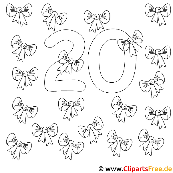 Zahl 20 - Zahlen lernen Zahl 20 - Zahlen lernen