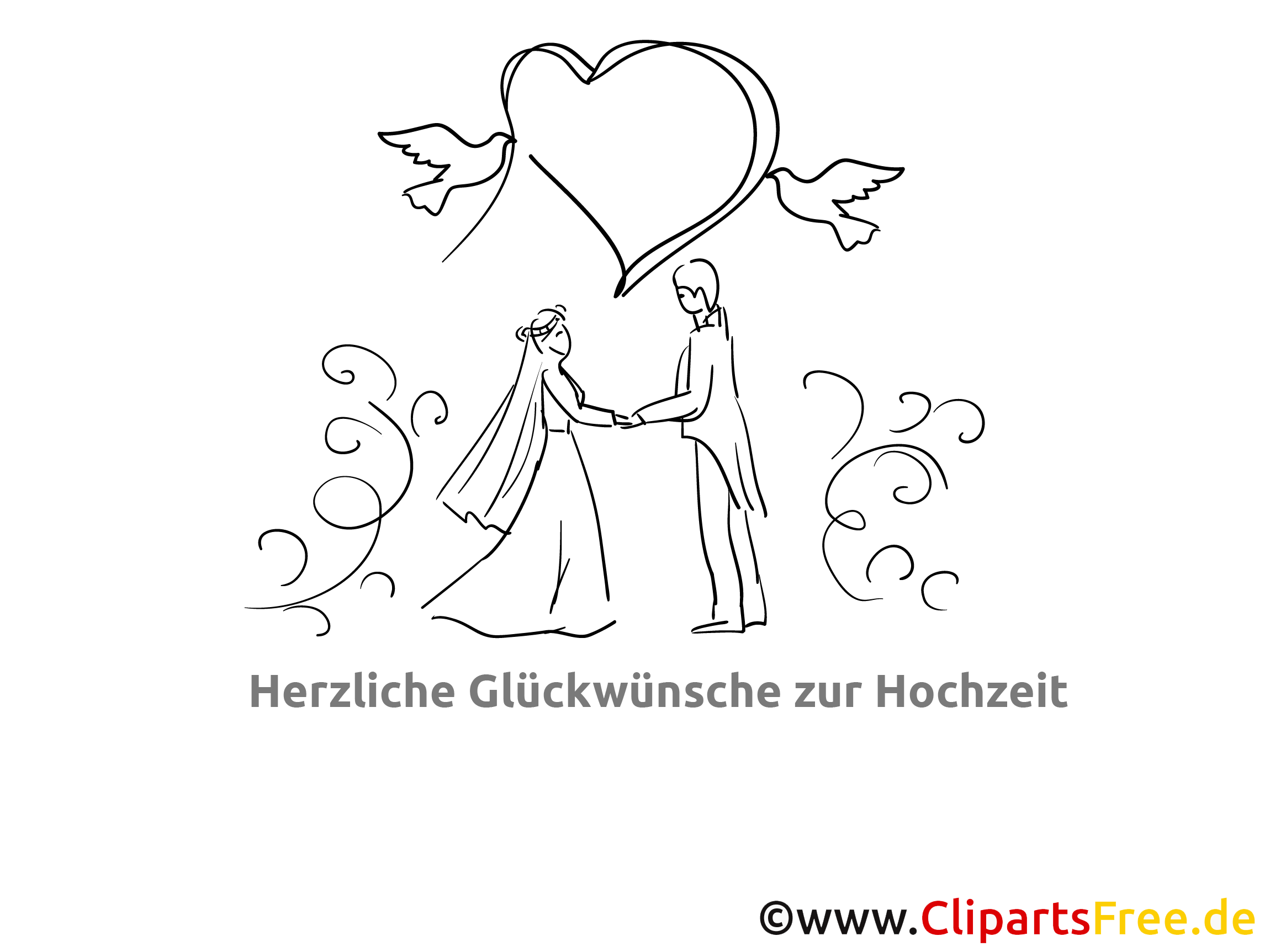 clipart kostenlos brautpaar - photo #44