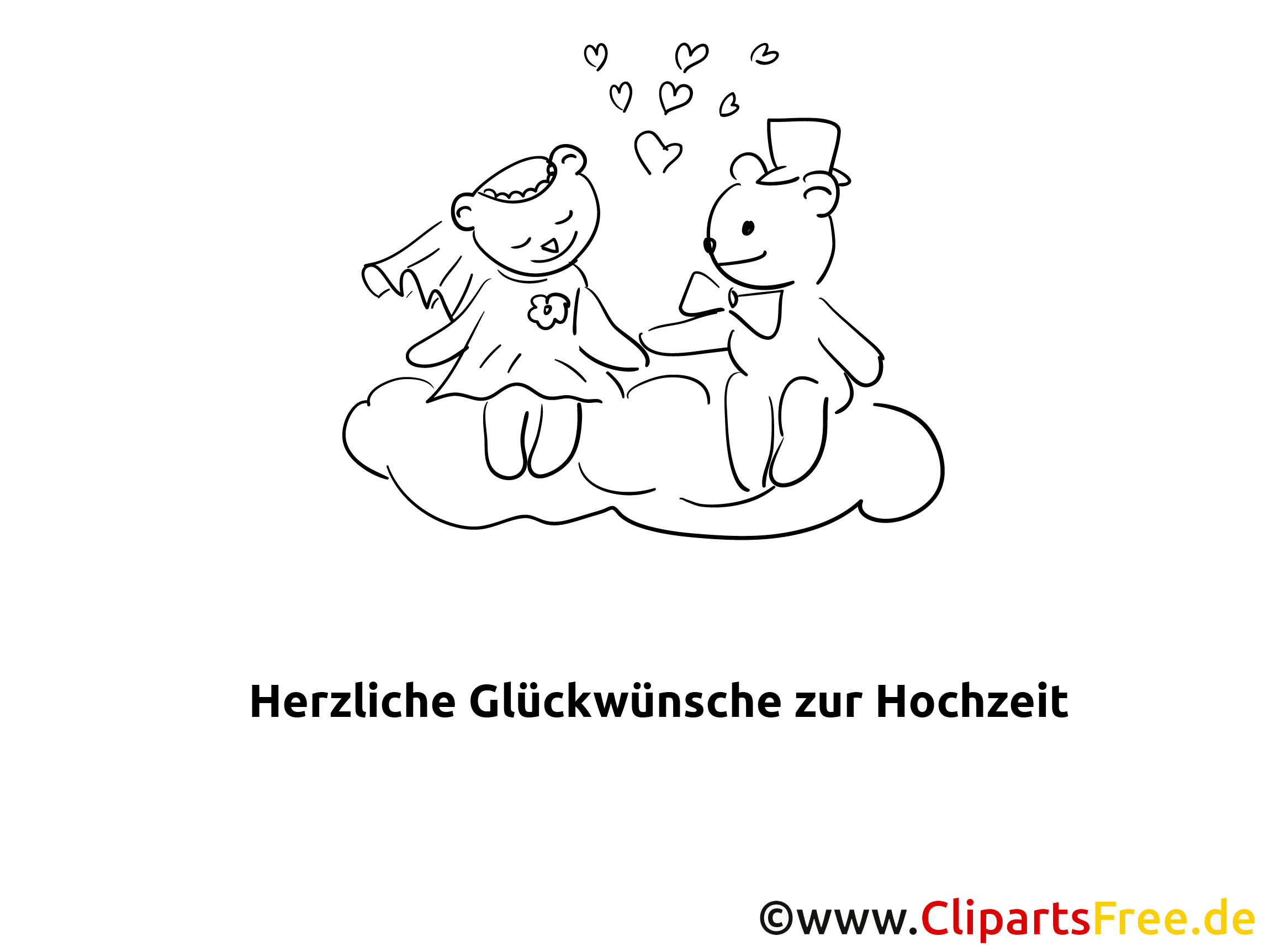 Malvorlage goldenen hochzeit Idea