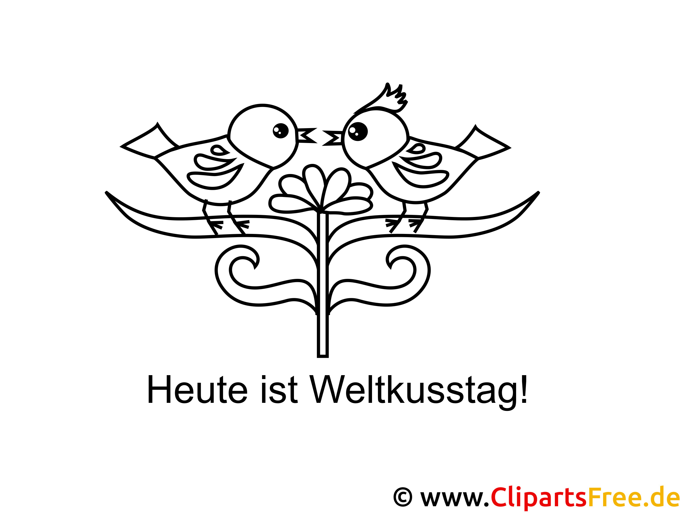 Vogel zum Ausmalen