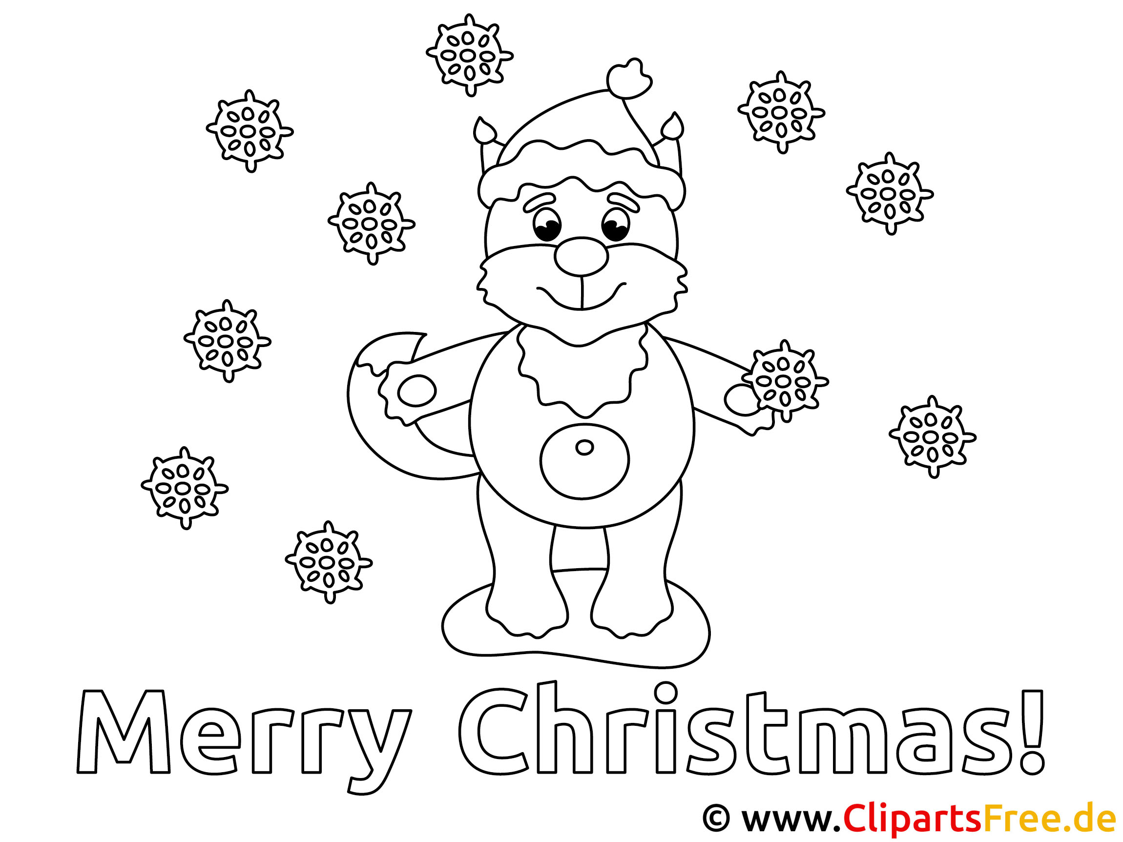Weihnachten Malen