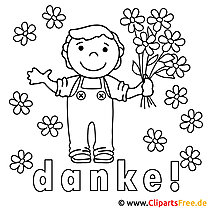 Danke sagen mit Farbe: Ausmalbilder zum Verschenken und Selbermachen!