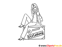 Ausmalbilder Topmodel Coloring Gambar Se